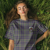 Clan Taylor Tartan Women T Shirt Crest And Plaid Basic Style