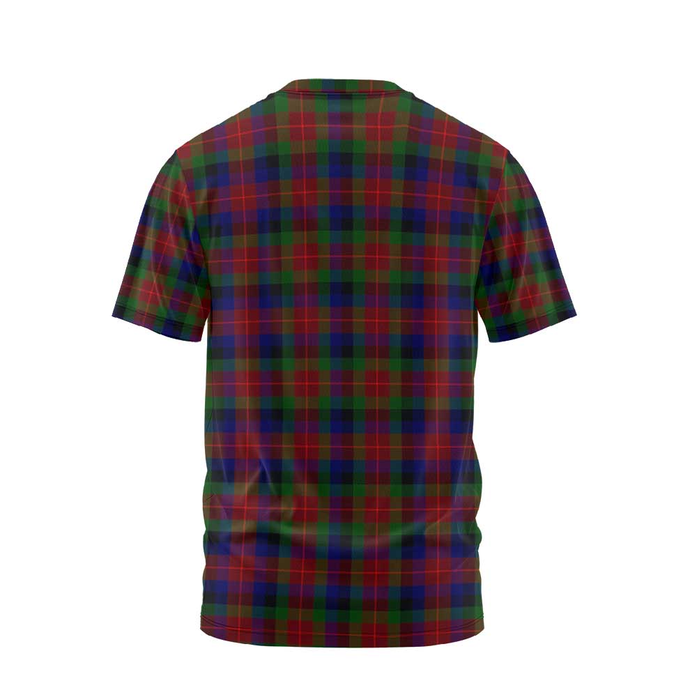 Clan Tennant Tartan Men T Shirt Crest And Plaid Basic Style