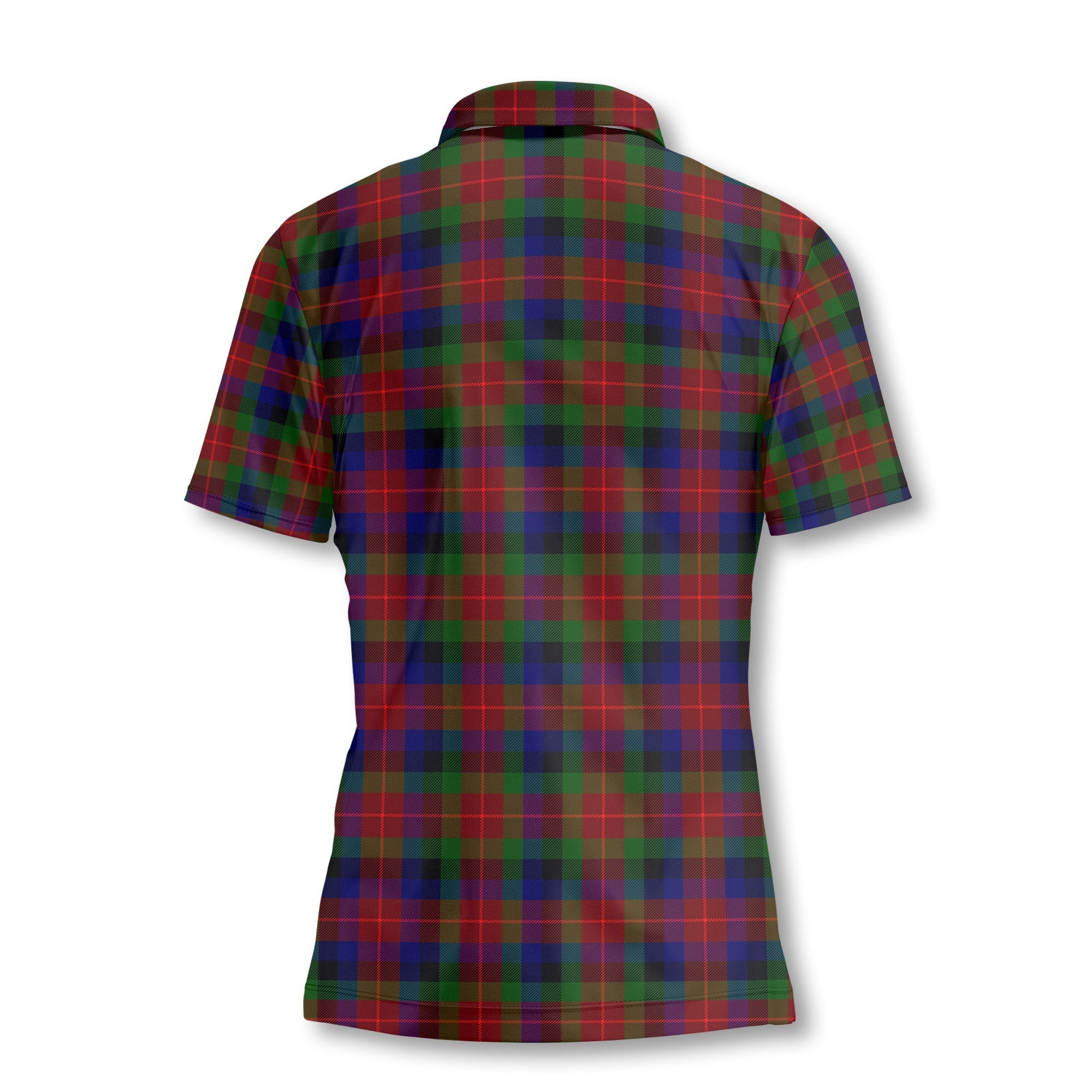 Clan Tennant Tartan Women Polo Shirt Crest And Plaid Basic Style