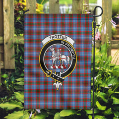 Clan Trotter Tartan Garden Flag Crest And Plaid Basic Style