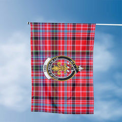 Clan Udny Tartan Flag Crest And Plaid Basic Style