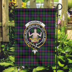 Clan Urquhart Tartan Garden Flag Crest And Plaid Basic Style