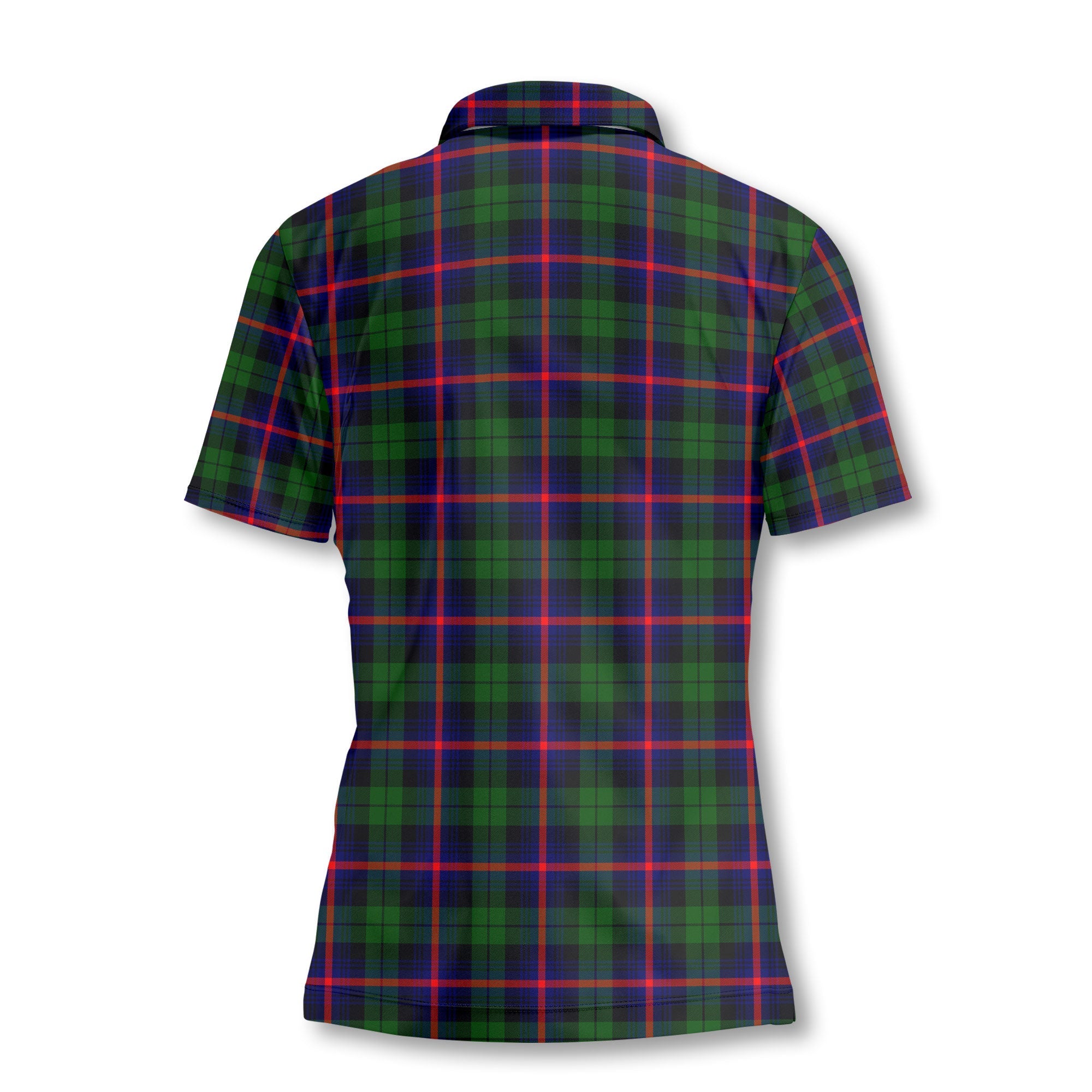 Clan Urquhart Tartan Women Polo Shirt Crest And Plaid Basic Style