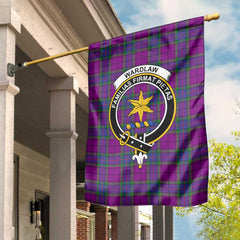 Clan Wardlaw Tartan Garden Flag Crest And Plaid Basic Style