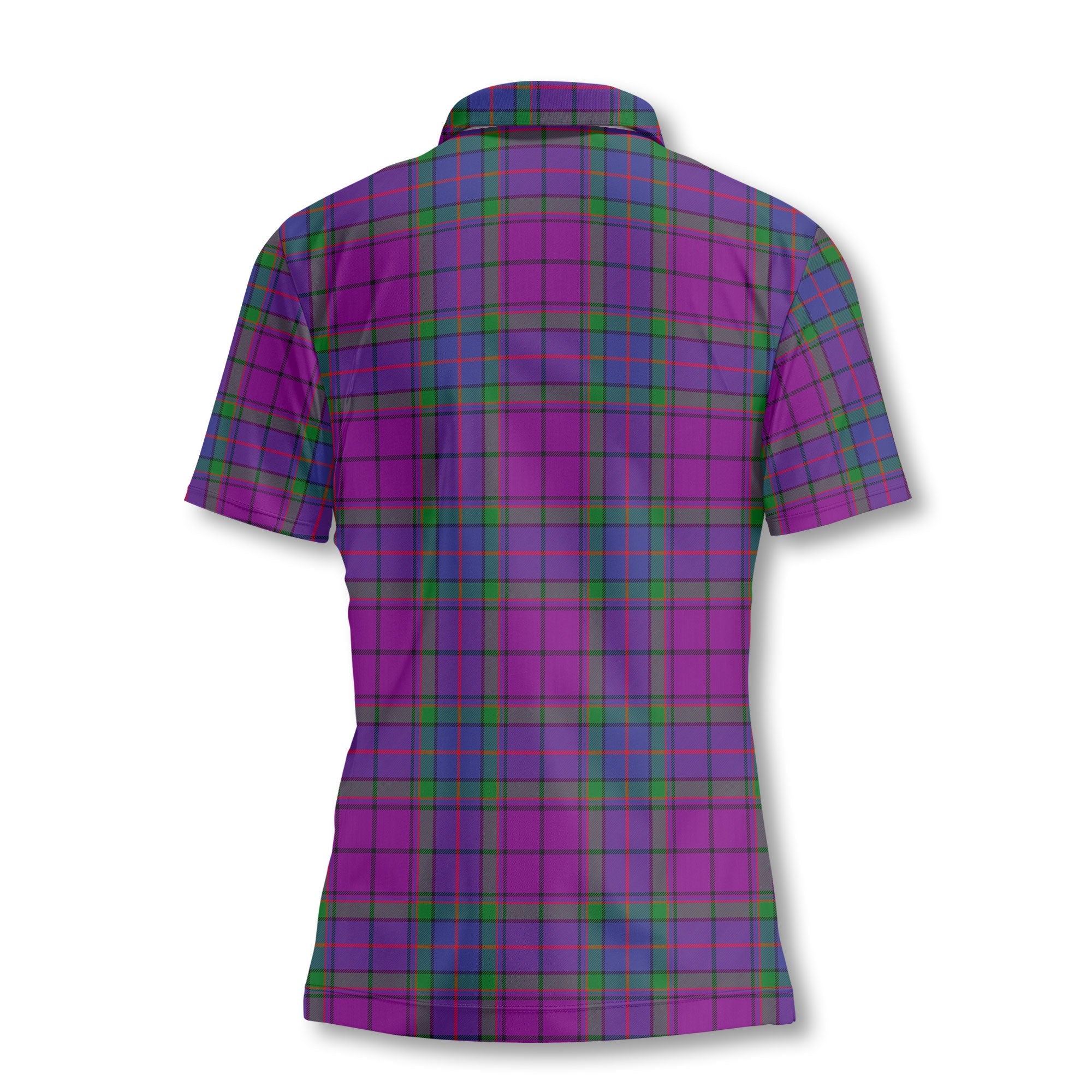 Clan Wardlaw Tartan Women Polo Shirt Crest And Plaid Basic Style