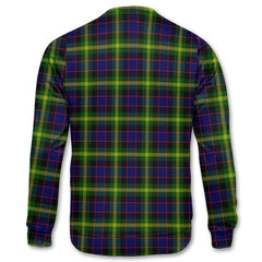 Clan Watson Tartan Women Sweatshirt Crest And Plaid Basic Style
