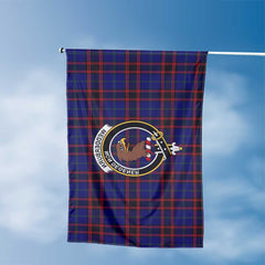 Clan Wedderburn Tartan Flag Crest And Plaid Basic Style