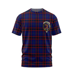 Clan Wedderburn Tartan Men T Shirt Crest And Plaid Basic Style