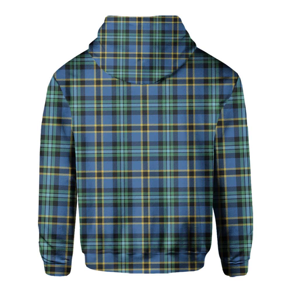 Clan Weir Tartan Women Hoodie Crest And Plaid Basic Style