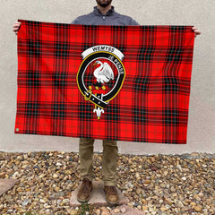 Clan Wemyss Tartan Flag Crest And Plaid Basic Style