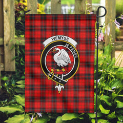 Clan Wemyss Tartan Garden Flag Crest And Plaid Basic Style