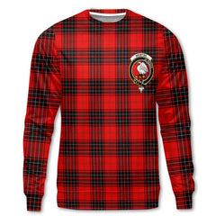 Clan Wemyss Tartan Women Sweatshirt Crest And Plaid Basic Style
