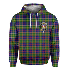Clan Whiteford Tartan Women Hoodie Crest And Plaid Basic Style