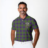 Clan Whitelaw Tartan Men Polo Shirt Crest And Plaid Basic Style