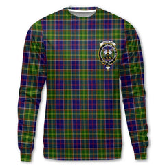 Clan Whitelaw Tartan Men Sweatshirt Crest And Plaid Basic Style