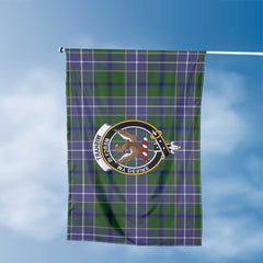 Clan Wishart Tartan Flag Crest And Plaid Basic Style