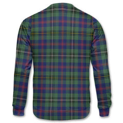 Clan Wood Tartan Men Sweatshirt Crest And Plaid Basic Style