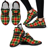 Gibbs Tartan Plaid Mesh Knit Sneakers