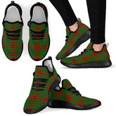 Fulton Tartan Plaid Mesh Knit Sneakers