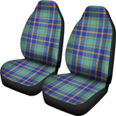 Us Marine Tartan Plaid Car Seat Cover