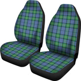 Bowie Ancient Tartan Plaid Car Seat Cover