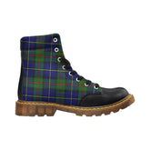 Macleod Of Harris Modern Tartan Plaid Apache Boots