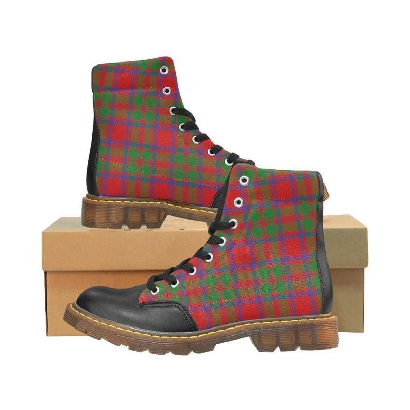 Mackintosh Modern Tartan Plaid Apache Boots