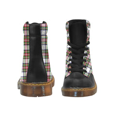 Stewart Dress Modern Tartan Plaid Apache Boots