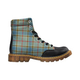 Balfour Blue Tartan Plaid Apache Boots