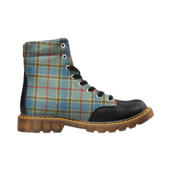 Balfour Blue Tartan Plaid Apache Boots
