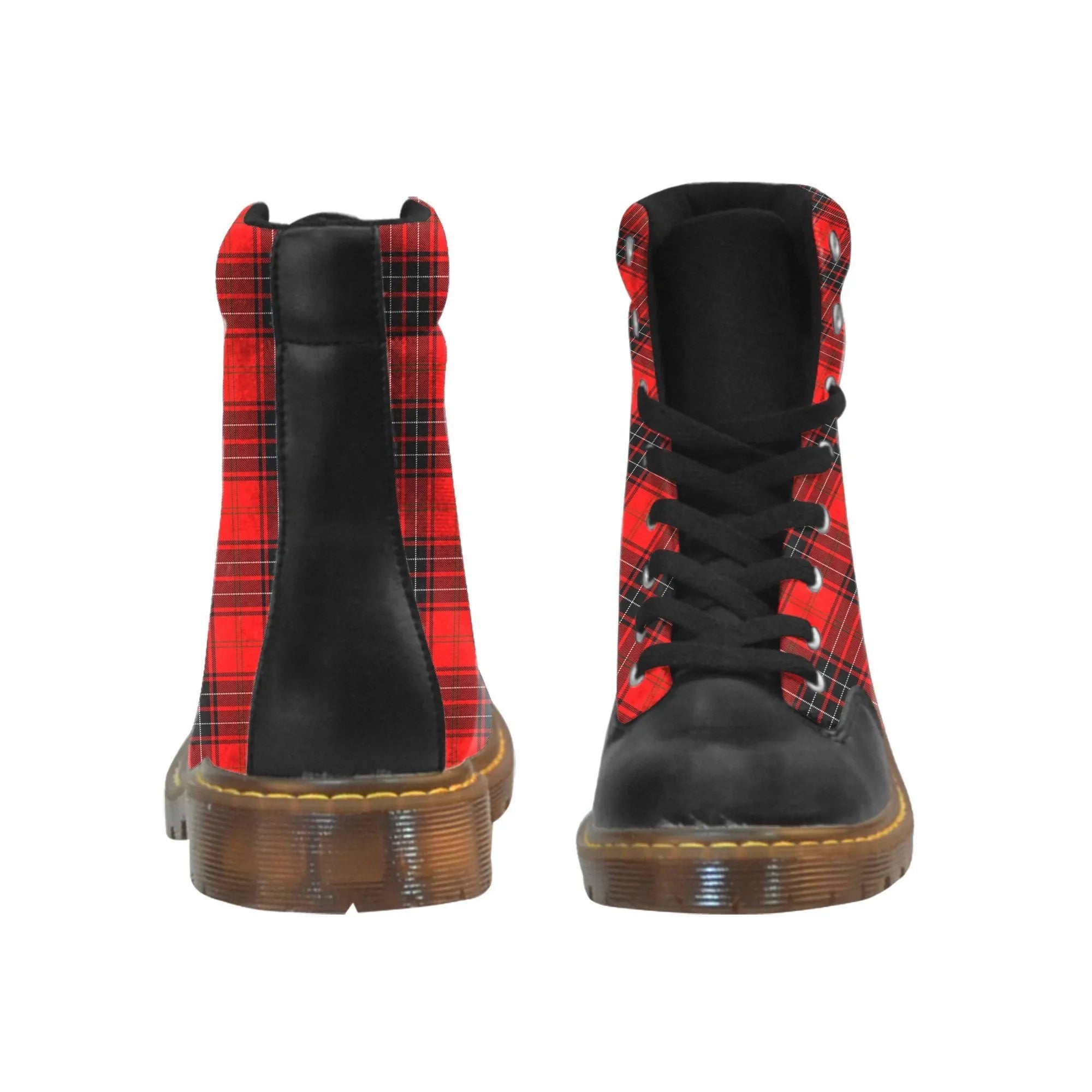 Wemyss Modern Tartan Plaid Apache Boots