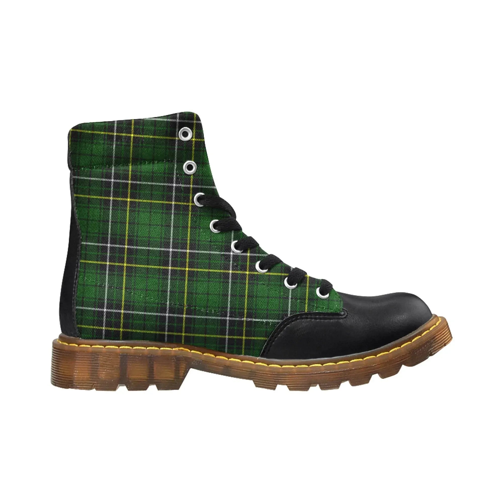Macalpine Modern Tartan Plaid Apache Boots