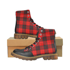 Wemyss Modern Tartan Plaid Apache Boots