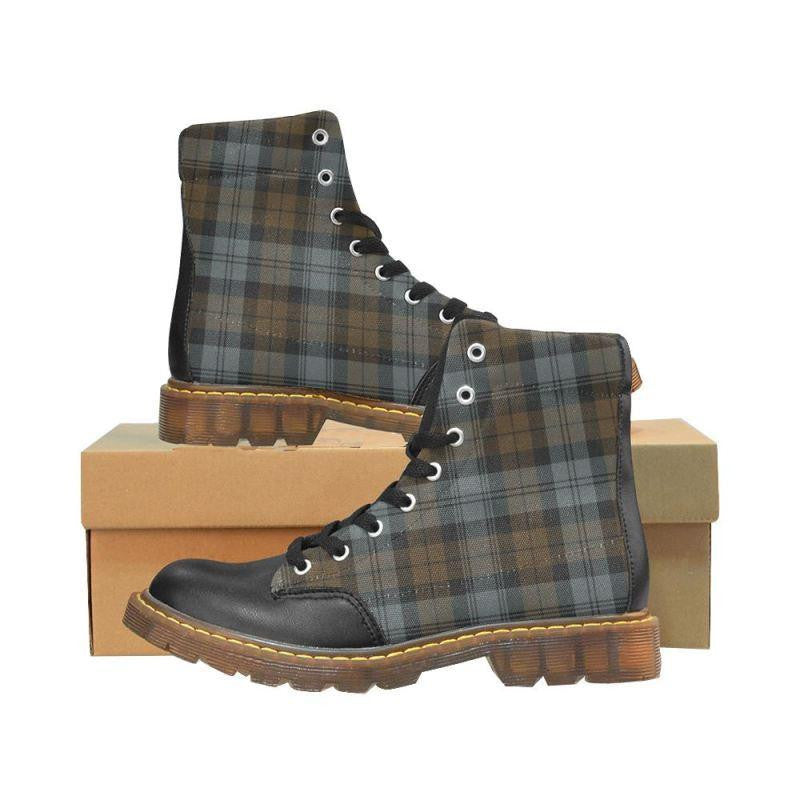 Blackwatch Weathered Tartan Plaid Apache Boots