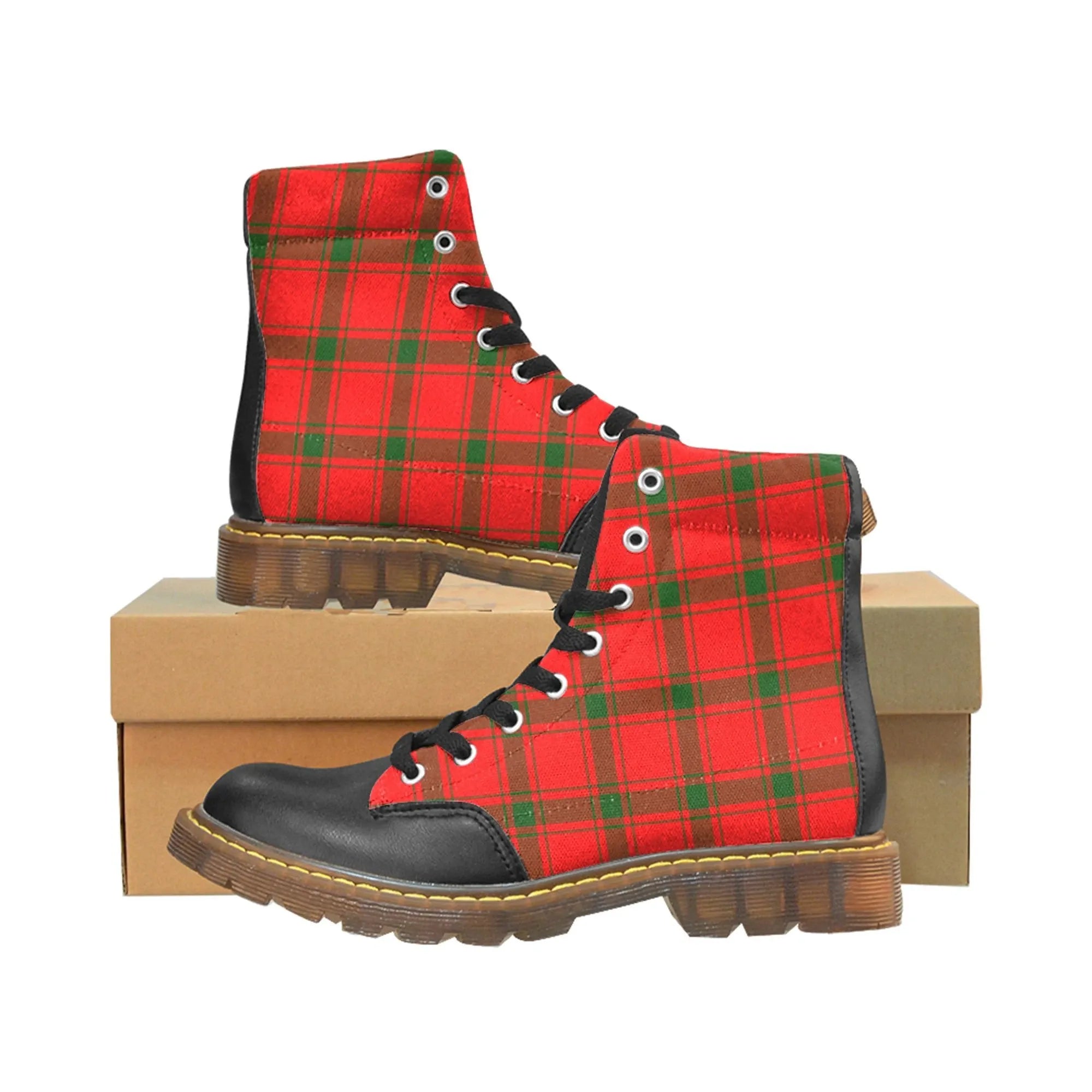 Macdonald Of Sleat Tartan Plaid Apache Boots