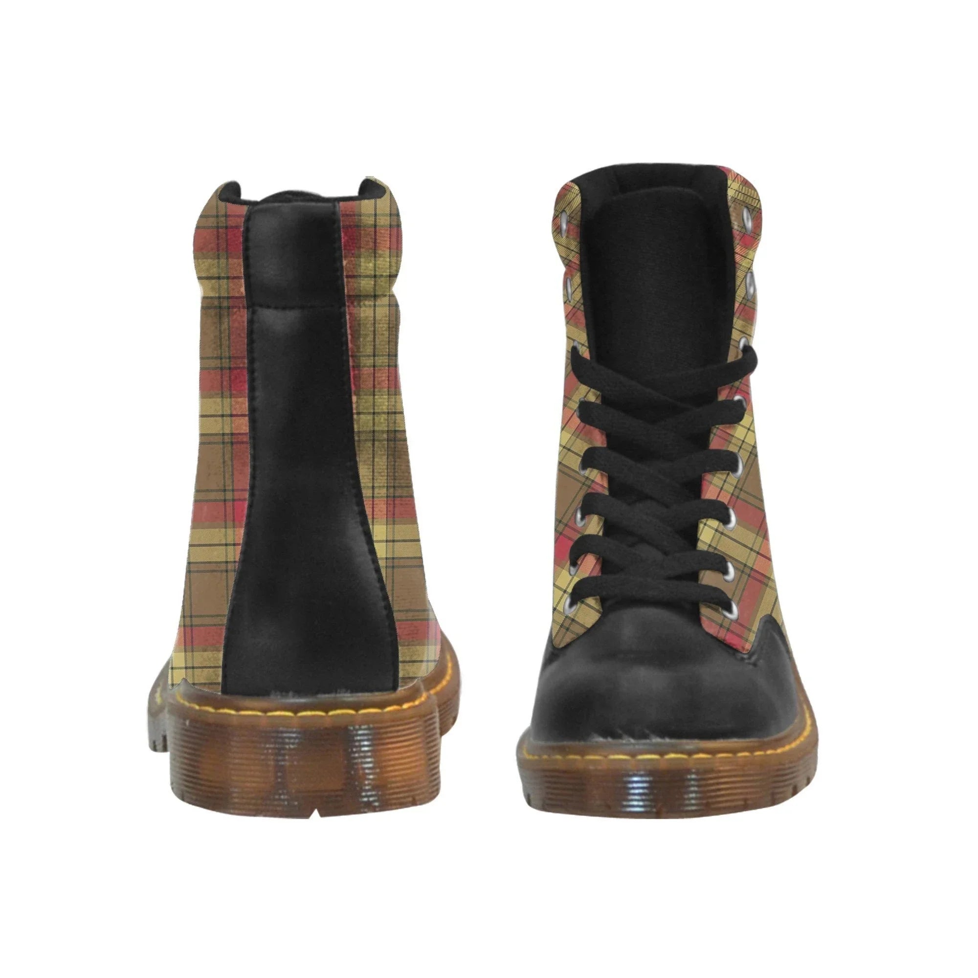 Macmillan Old Weathered Tartan Plaid Apache Boots