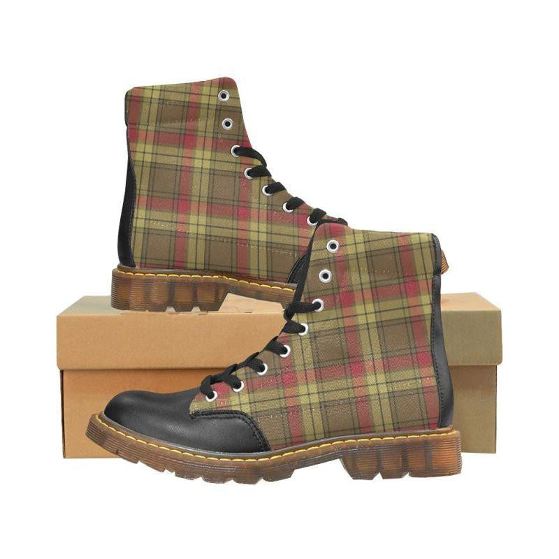 Macmillan Old Weathered Tartan Plaid Apache Boots