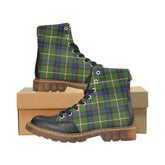 Reid Green Tartan Plaid Apache Boots