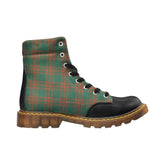 Menzies Green Ancient Tartan Plaid Apache Boots