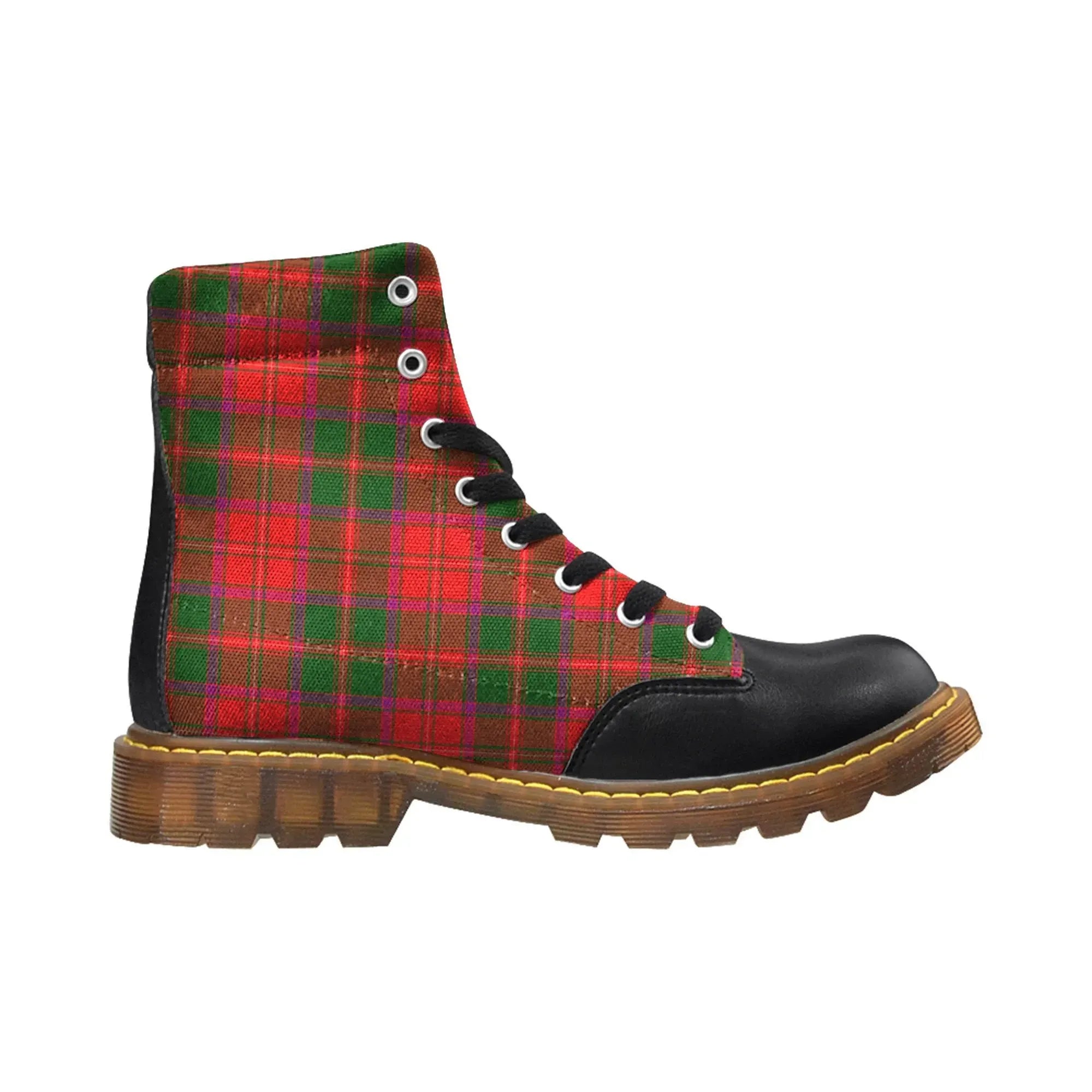 Crief District Tartan Plaid Apache Boots