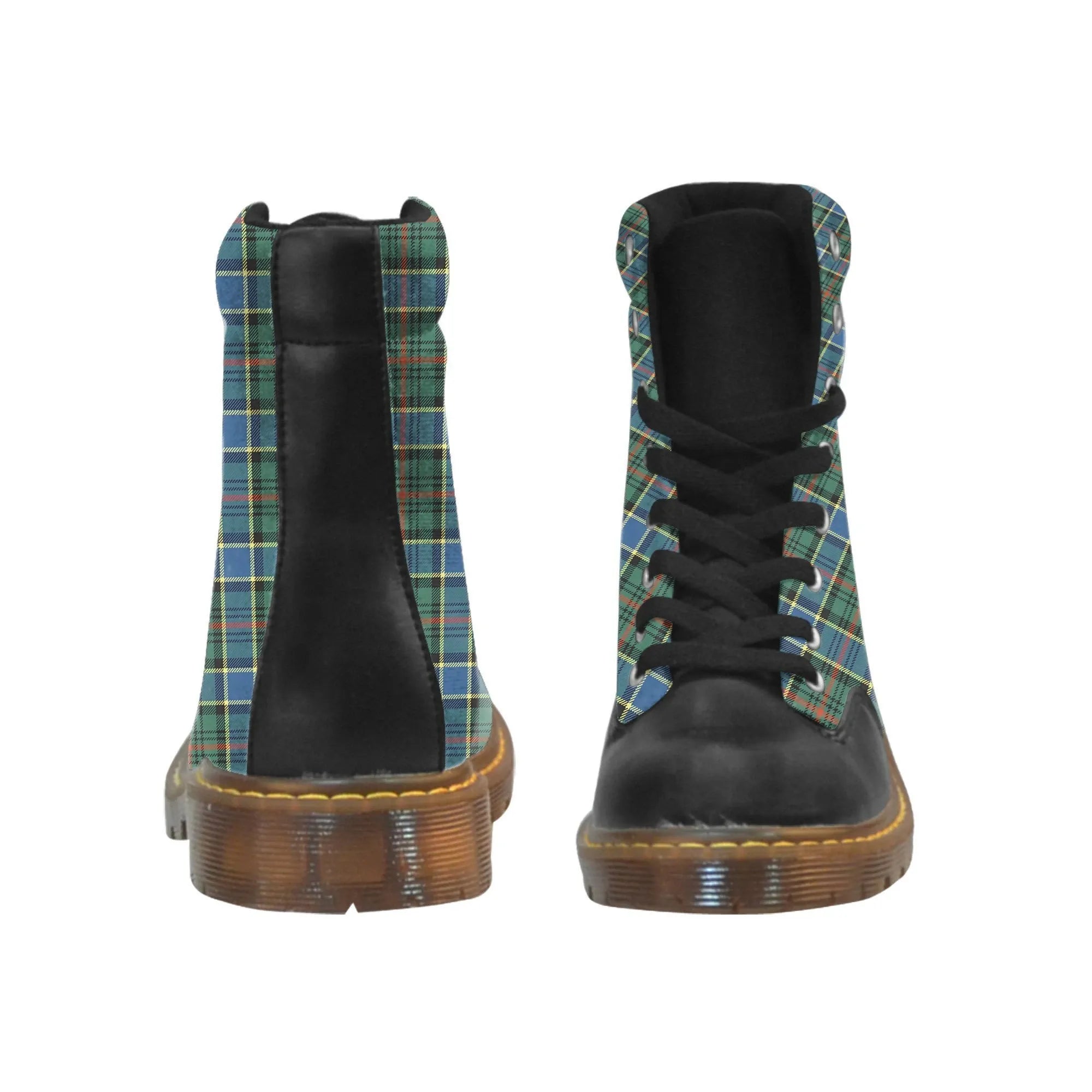 Ogilvie Hunting Ancient Tartan Plaid Apache Boots