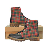 Stewart Royal Modern Tartan Plaid Apache Boots