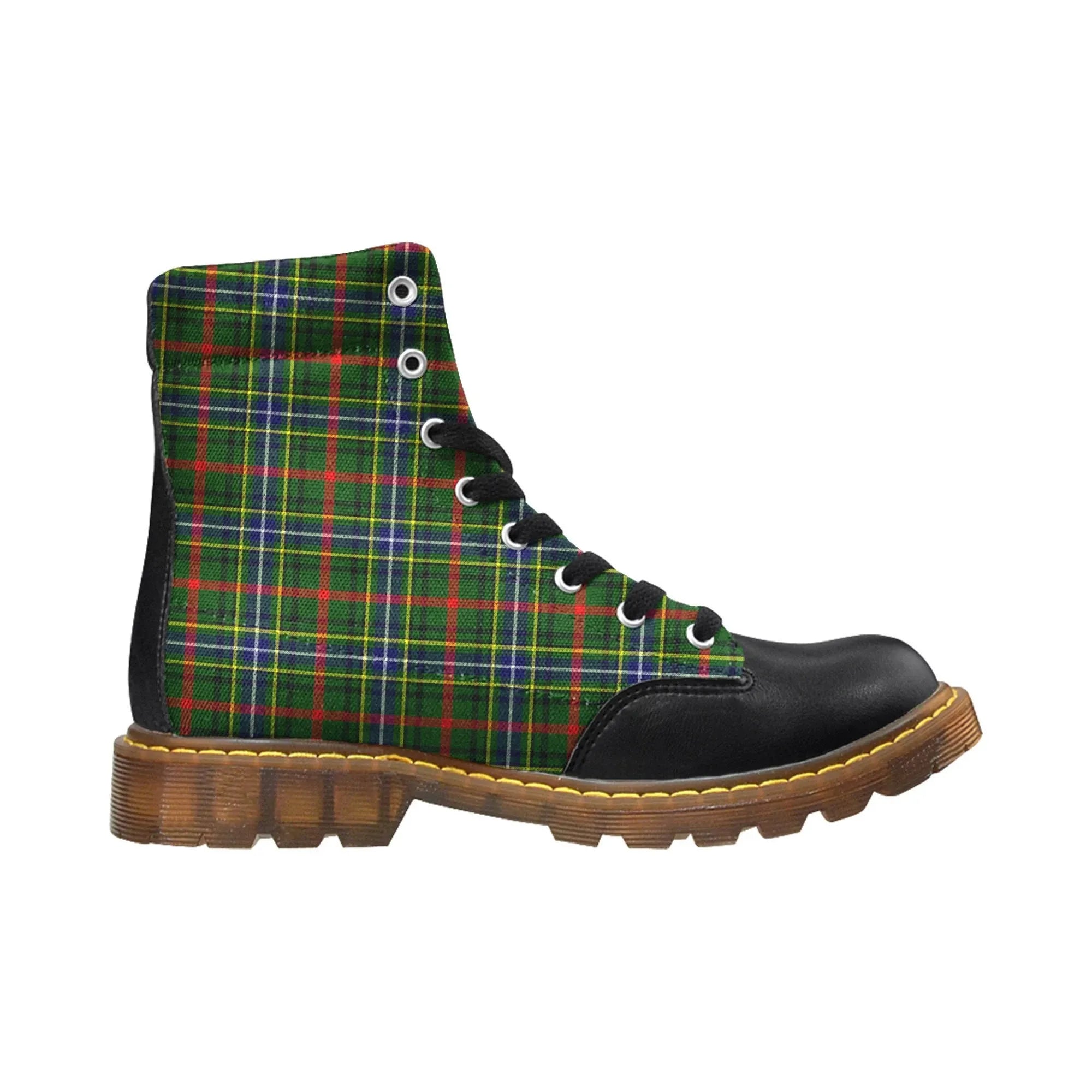 Bisset Tartan Plaid Apache Boots