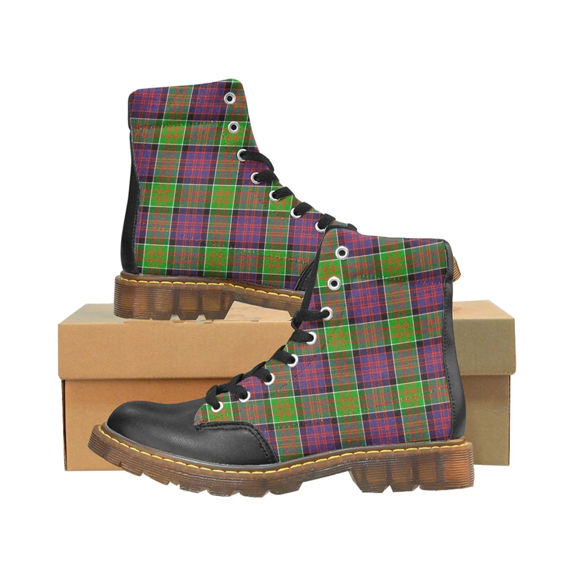Macdonald Of Clanranald Tartan Plaid Apache Boots