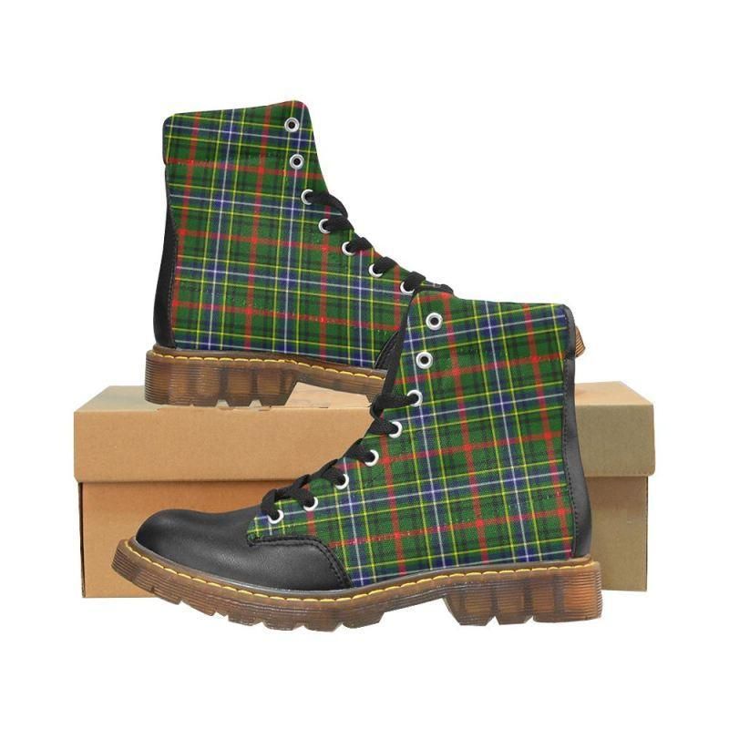 Bisset Tartan Plaid Apache Boots