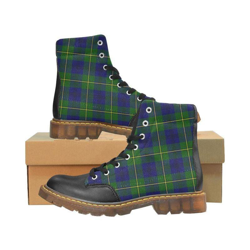Johnston Modern Tartan Plaid Apache Boots
