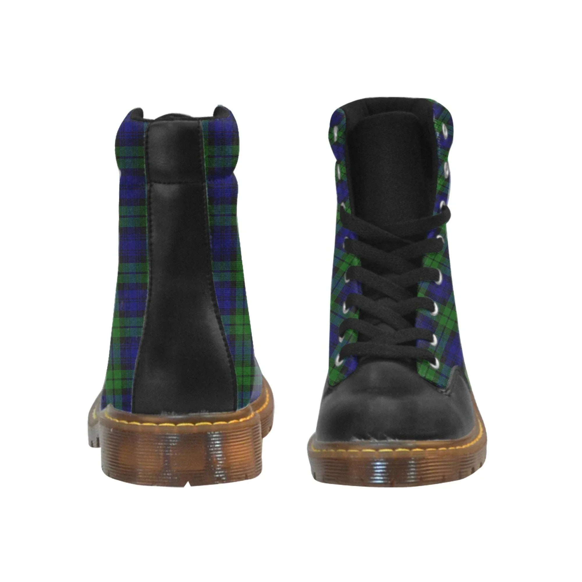 Campbell Modern Tartan Plaid Apache Boots