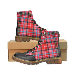 Aberdeen District Tartan Plaid Apache Boots
