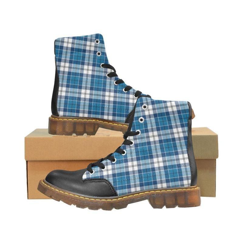 Strathclyde District Tartan Plaid Apache Boots