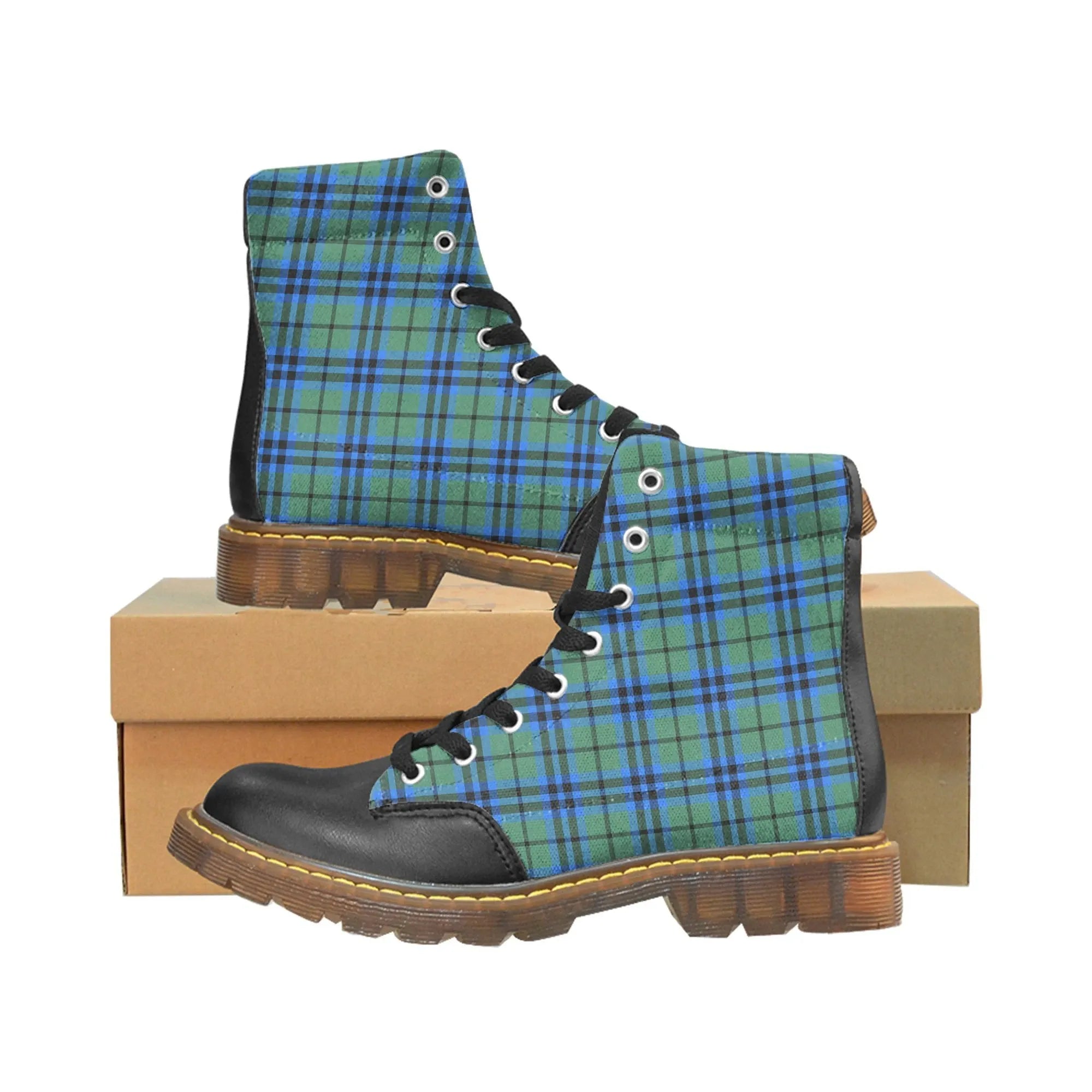 Falconer Tartan Plaid Apache Boots